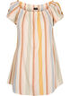 Off-shoulder strand tuniek, Striped Jaquard, Packshot image number 0