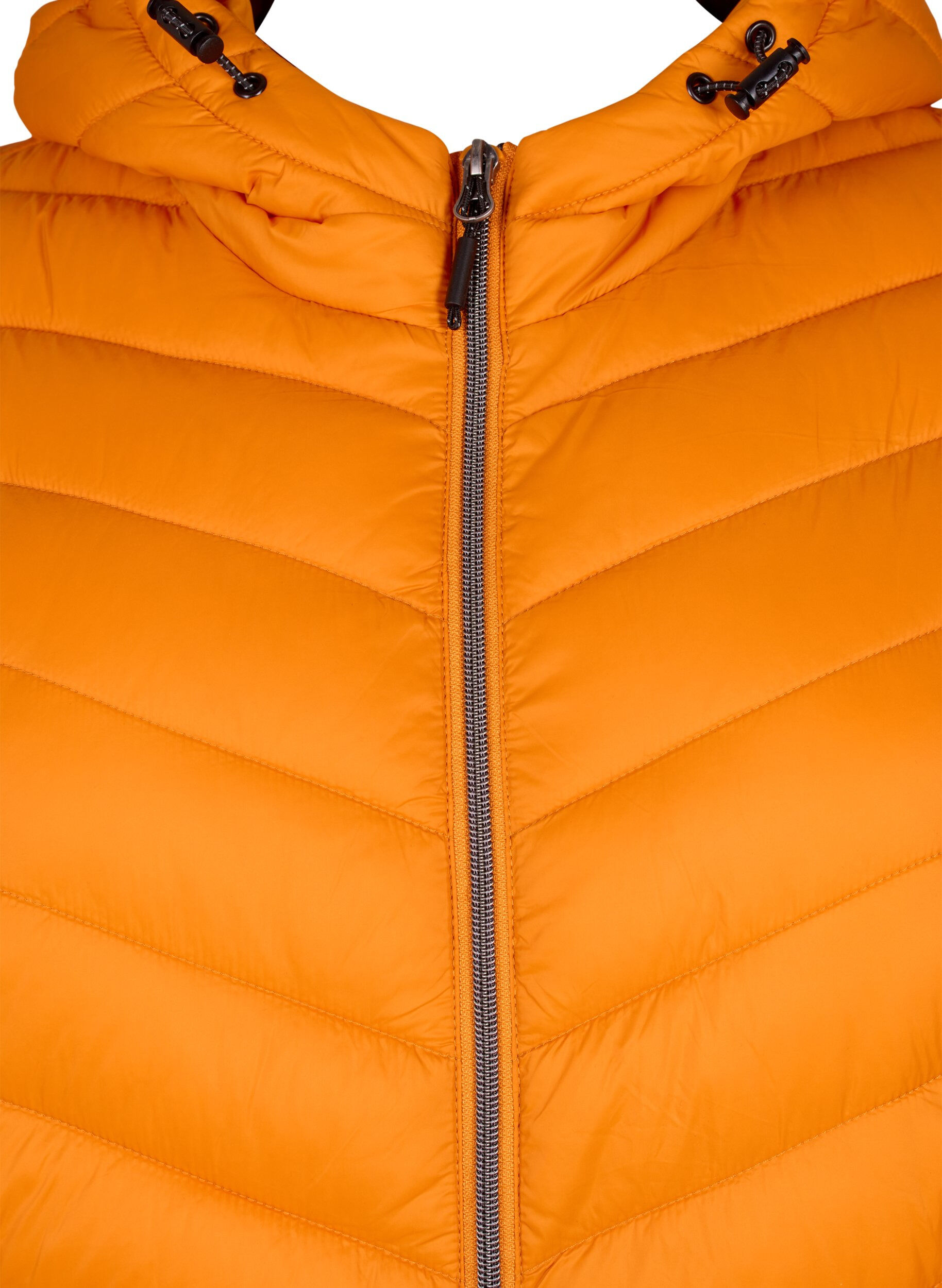 ZizziLichtgewicht jas met capuchon, Oranje, Packshot image number 2