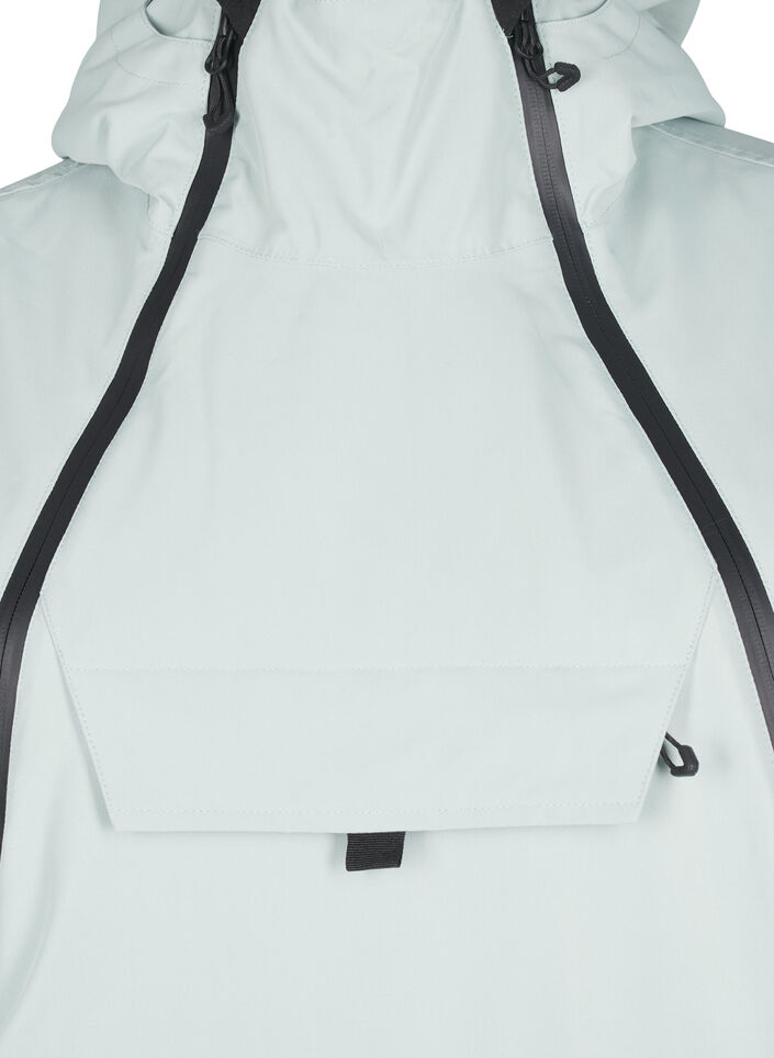 Functionele ski-anorak met capuchon, Groen, Packshot image number 2