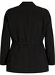 Blazer met afneembare strikceintuur, Zwart, Packshot image number 1