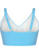 Gestreept bikinitopje met ruches, BlueWhite Stripe AOP, Packshot image number 1
