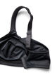 Comfortbeha met gewatteerde bandjes, Zwart, Packshot image number 4