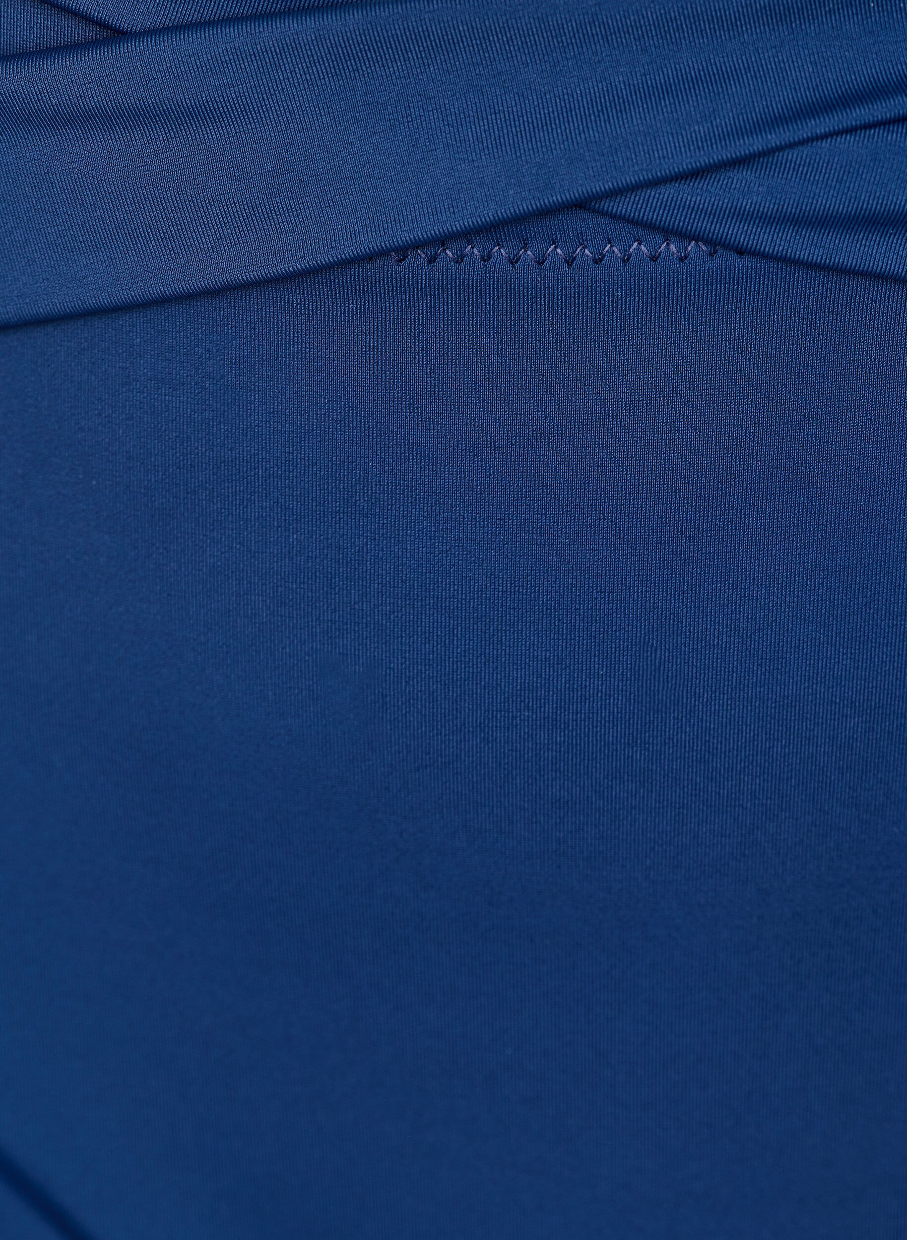 ZizziBikinibroekje met wikkel detail, Blauw, Packshot image number 2