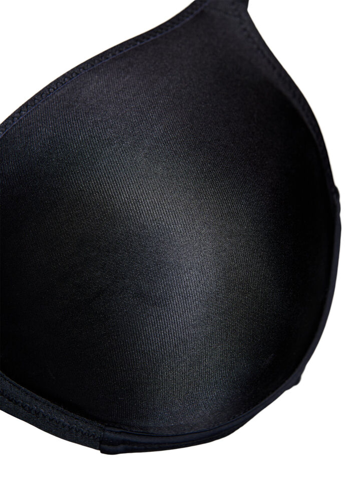 Voorgevormde, volledig bedekkende bh met hoge ondersteuning, Zwart, Packshot image number 2