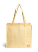 Boodschappen tas met rits or just shoppingbag, Geel, Packshot image number 0