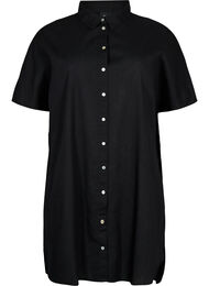 Lang shirt met korte mouwen, Black