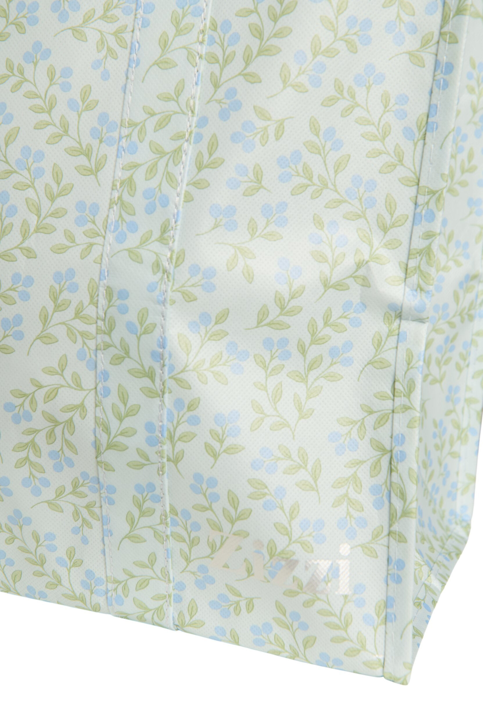 ZizziShoppingtas met ritssluiting, Blauw, Packshot image number 2
