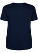Katoenen T-shirt met tekst, Navy B. Orlando, Packshot image number 1