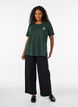 T-shirt met print, Groen, Model image number 1