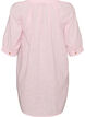 Katoenen tuniek met V-hals, Roze, Packshot image number 1