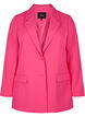 Klassieke blazer met knoopsluiting, Pink Yarrow, Packshot image number 0