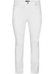 Amy super slim fit jeans met hoge taille, Wit