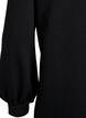Korte sweaterjurk met ballonmouwen, Zwart, Packshot image number 3