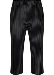 Losse broek met 7/8 lengte, Zwart