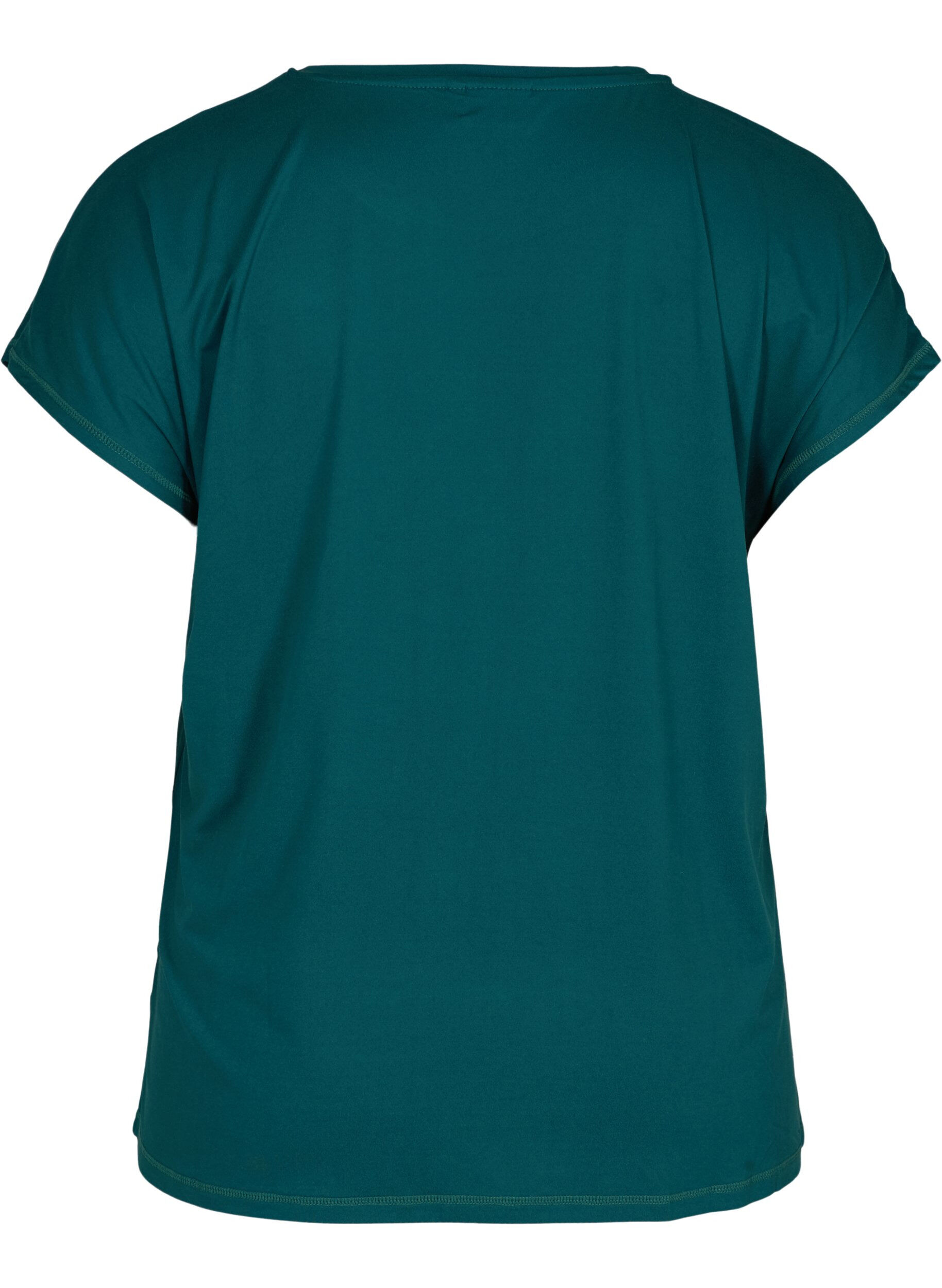 Zizzi T-shirt, Groen, Packshot image number 1