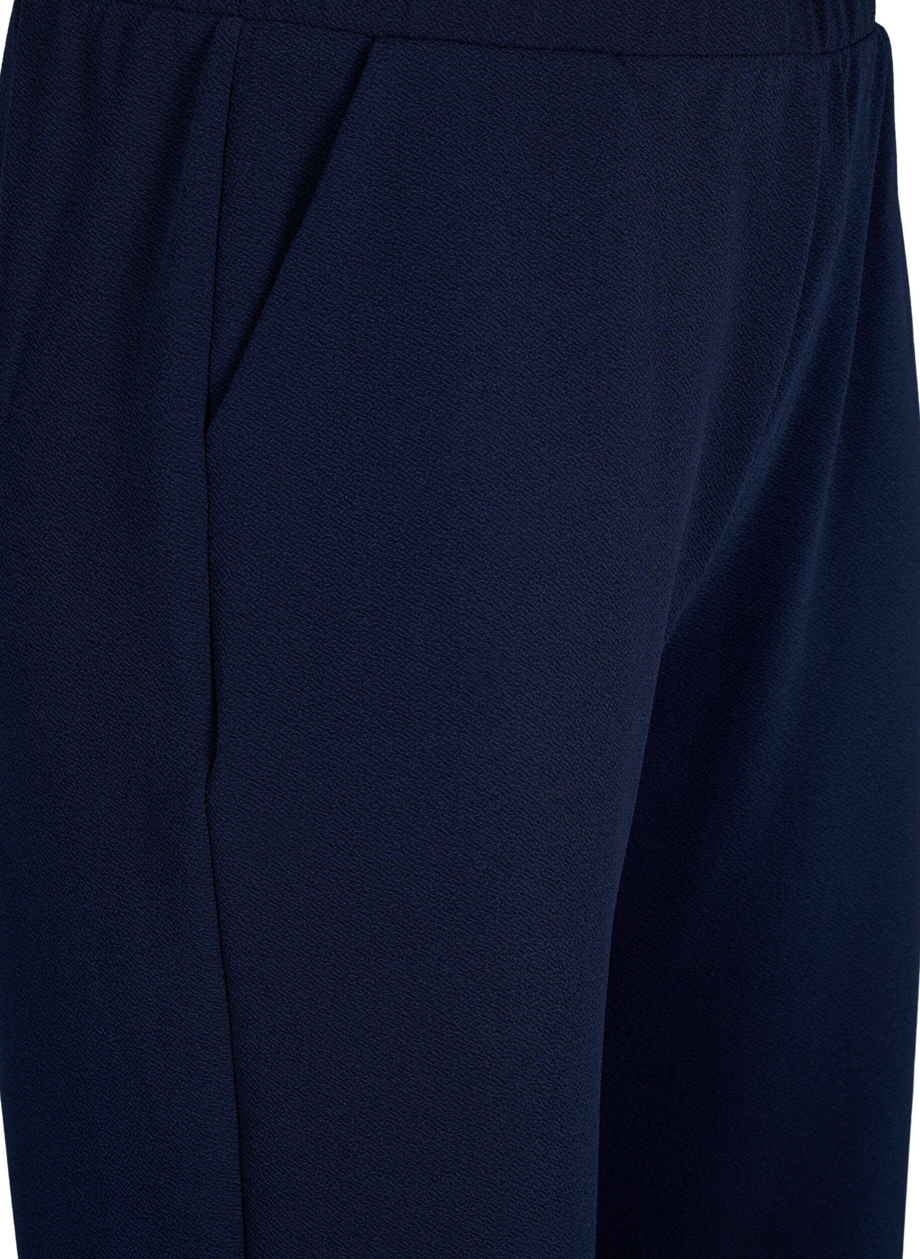 ZizziLosse broek met 7/8 lengte, Blauw, Packshot image number 2