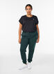 Losse trainingsbroek met zakken, Groen, Model image number 0