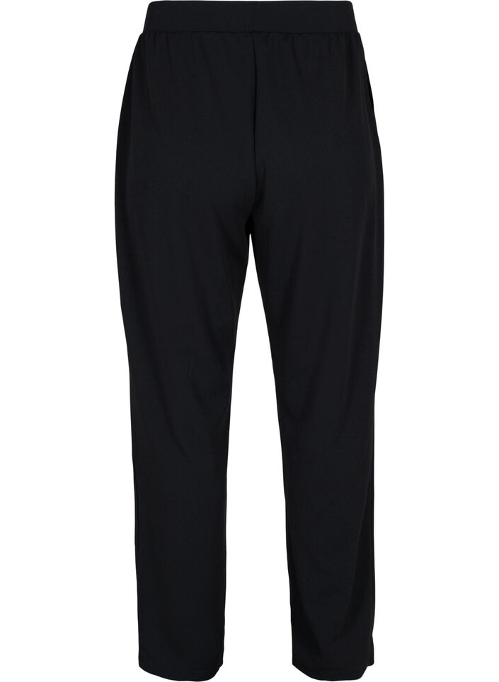 Losse broek met elastische rand, Black, Packshot image number 1