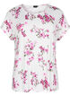 T-shirt met bloemenprint, Roze, Packshot image number 0