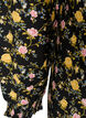 Jurk van viscose met patroon en lange mouwen, Zwart, Packshot image number 3