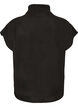 Gebreide vest met col, Zwart, Packshot image number 1