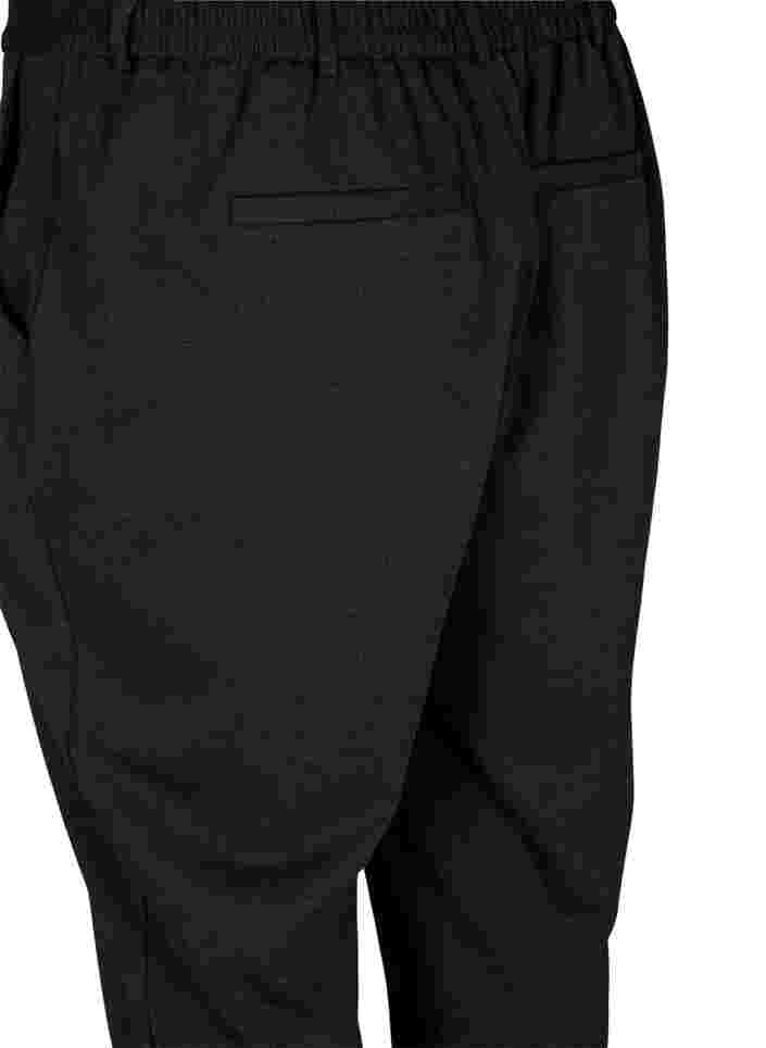 Cropped broek met zakken, Dark Grey Melange, Packshot image number 3