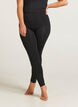 Naadloze legging, Black, Model image number 2