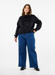 Jeans met wijde pijpen, Blauw, Model image number 0