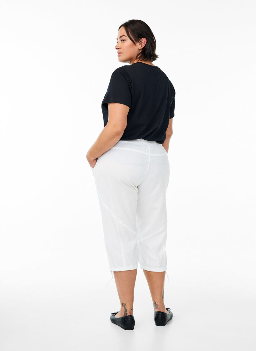 Onderbroek in katoen, Wit, Model image number 1