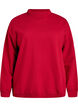 Sweatshirt met hoge kraag en lange mouwen, Rood, Packshot image number 0