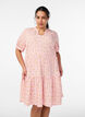 Korte A-lijn jurk, Roze, Model image number 0