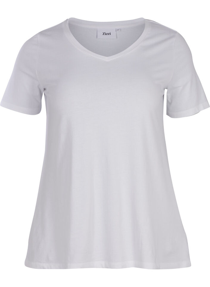 Basic t-shirt, Bright White, Packshot image number 0