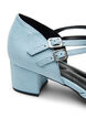 Pumps met dubbele bandjes, Blauw, Packshot image number 4