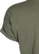 T-shirt met korte mouwen van katoenmix, Groen, Packshot image number 3