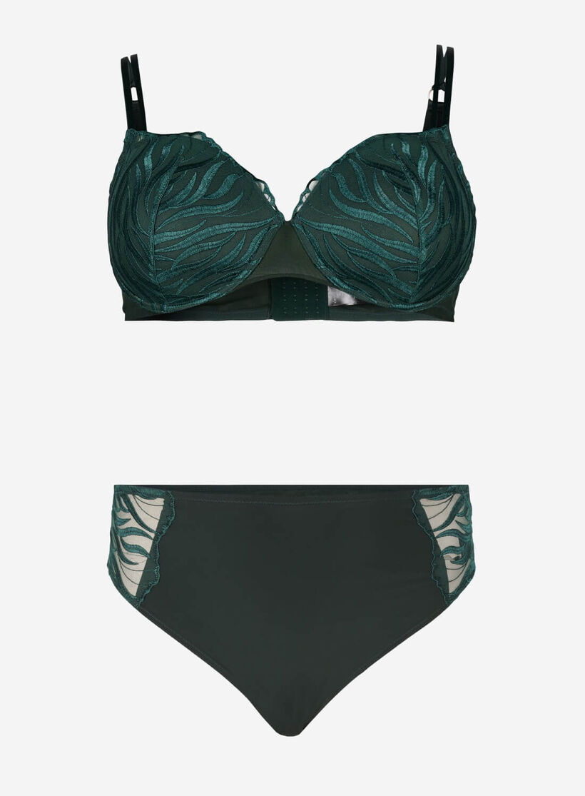 Voorgevormde bh met borduursel, , Model