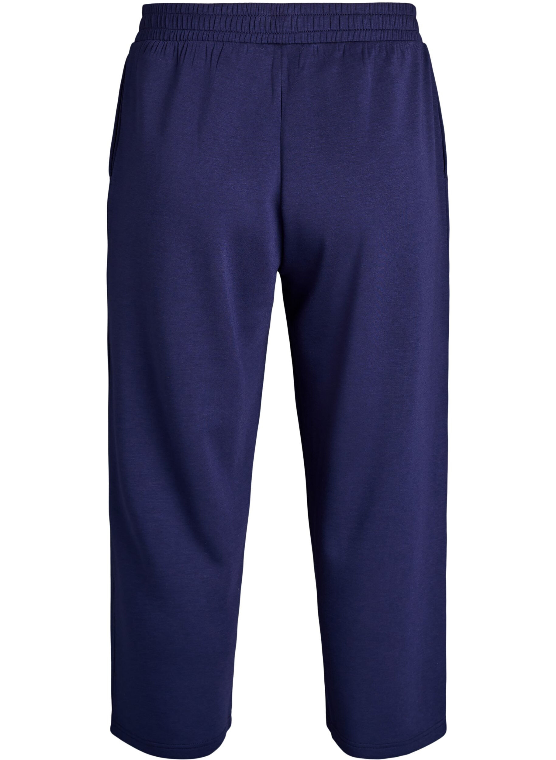 Zizzi 7/8 modal mix broek met zakken, Blauw, Packshot image number 1