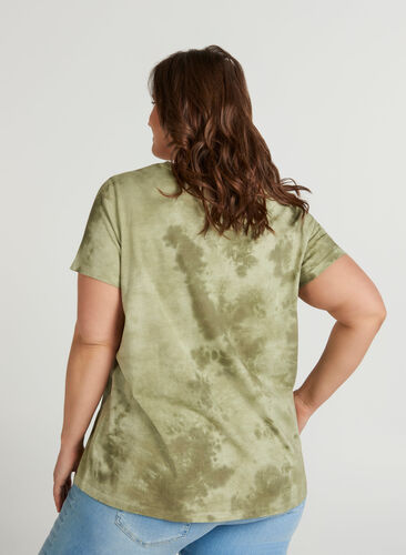 T-shirt, Ivy green Tie D, Model image number 1