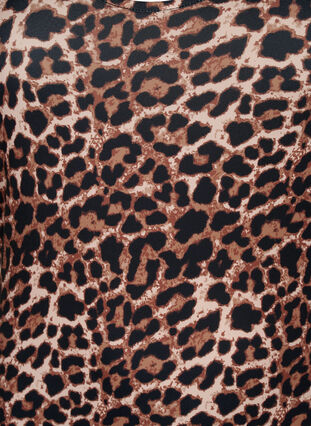 Nauwsluitende jurk met luipaardprint en een uitsnede, Leopard AOP, Packshot image number 2