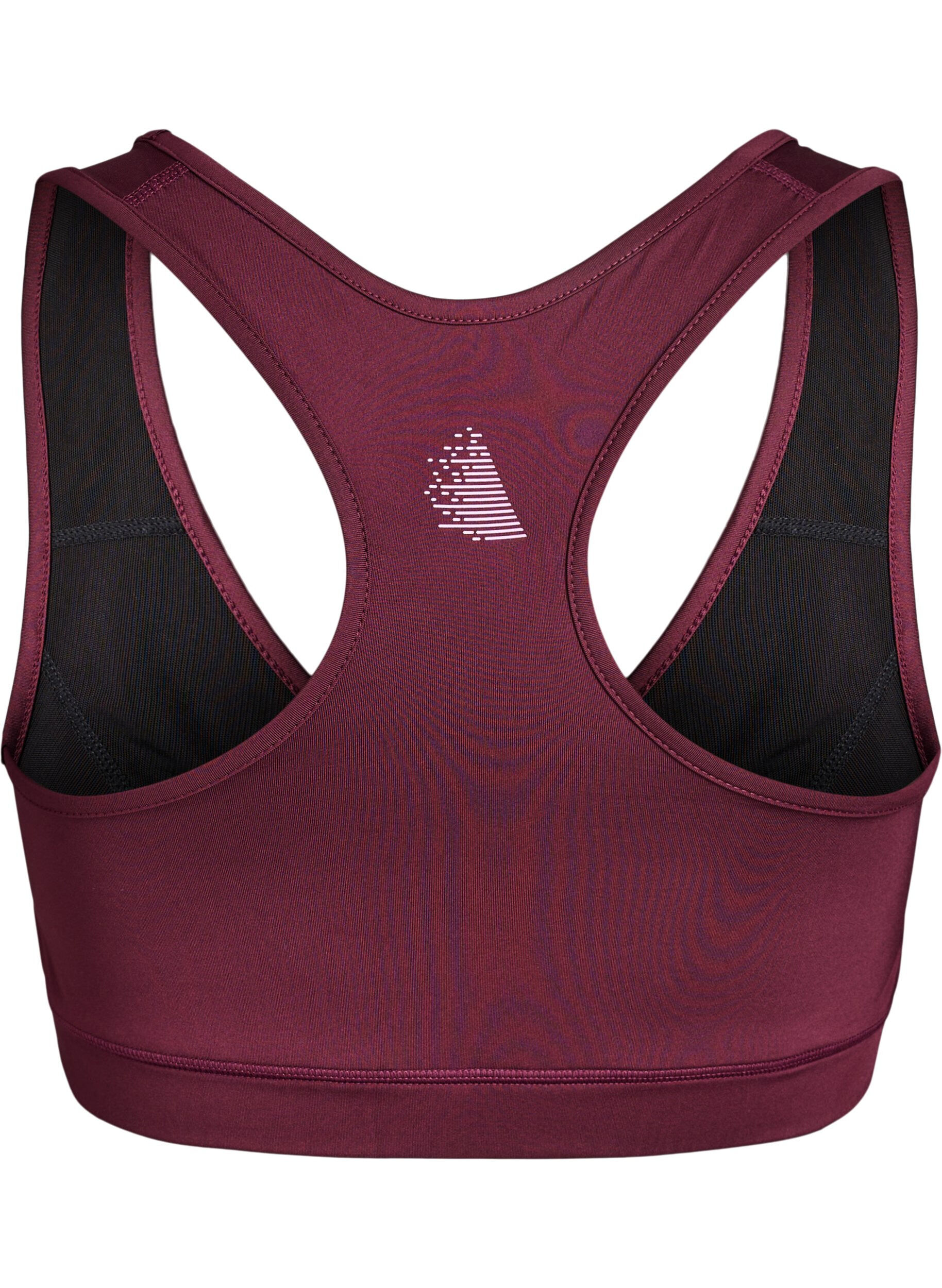 Zizzi Sport-bh met racerback, Rood, Packshot image number 1