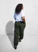 Ballonbroek met hoge taille, Groen, Model image number 1
