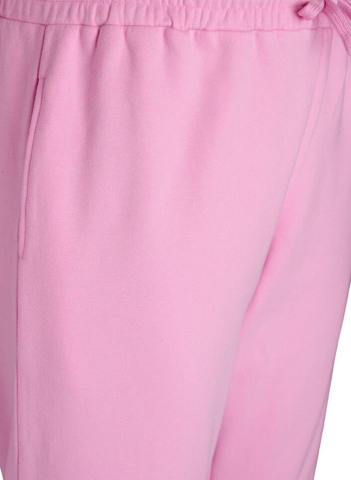 Sweatpants met hoge taille, Roze, Packshot image number 2