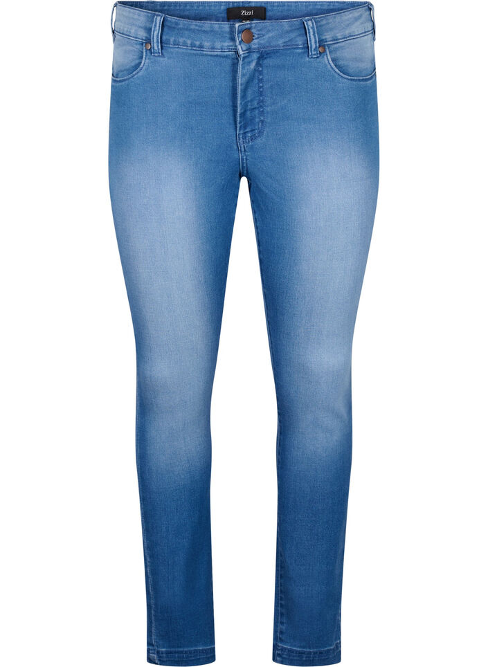 Viona jeans met normale taille, Blauw, Packshot image number 0