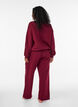 Sweatshirt met tekstprint, Rood, Model image number 2