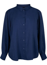 Shirt met lange mouwen van Tencel ™ Modal, Navy Blazer