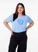 FLASH - T-shirt met motief, Blauw, Model image number 0