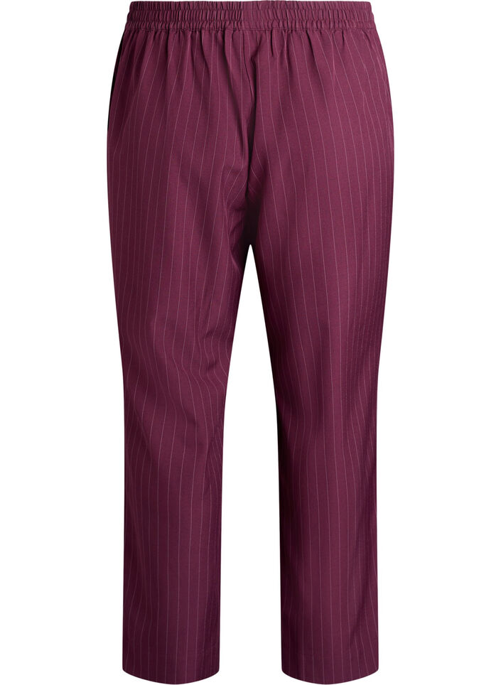 Losse broek met zakken, Rood, Packshot image number 1