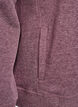 Sweatshirt met hoge kraag en zakken, Rood, Packshot image number 3