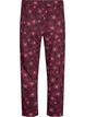 Kleren pyjama broek met print, Donker Bordeaux, Packshot image number 1