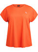 Effen gekleurd trainingsshirt, Oranje, Packshot image number 0