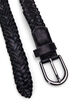 Gevlochten riem, Black, Packshot image number 1